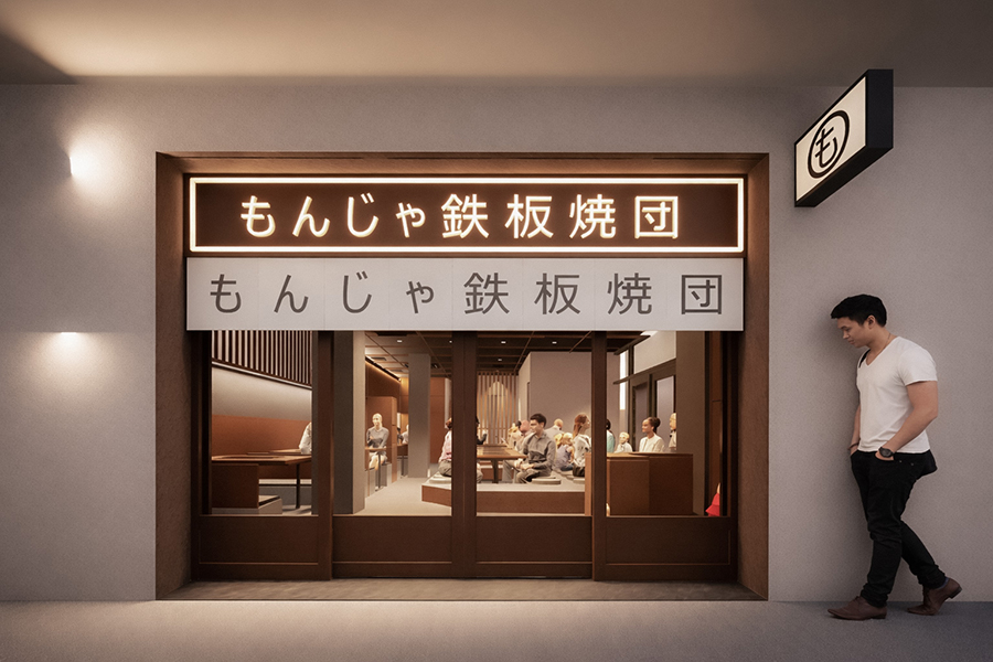 中央区　月島の鉄板焼き3